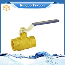 fully forged brass female npt brass ball valves with low lead(female thread)